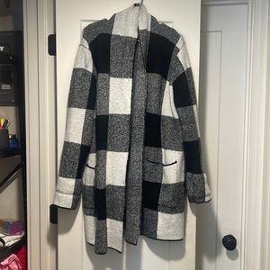 Checkered Cardigan